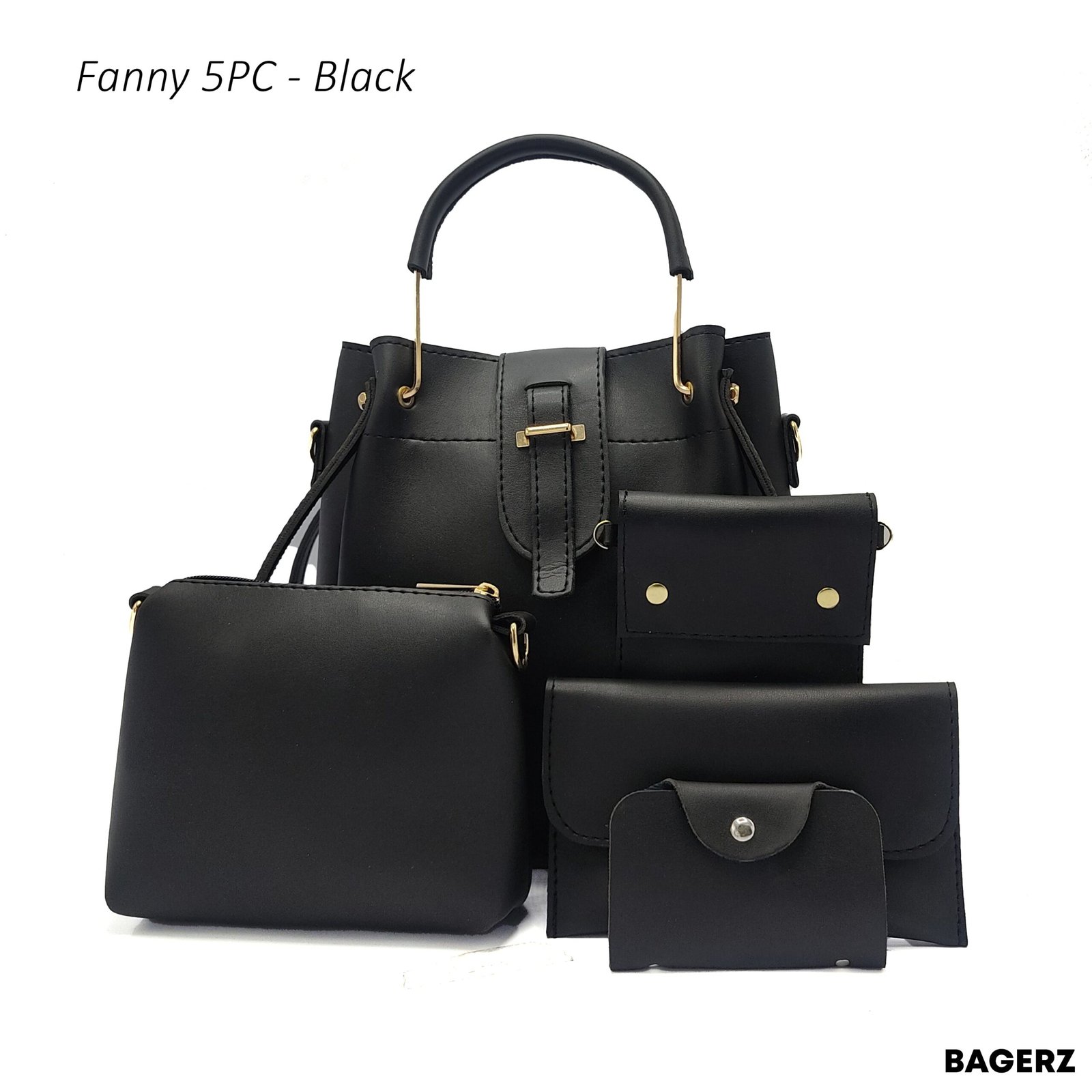 2_22ccaa4d-653b-420f-805f-0d2ca1fee860.jpg Fanny 5PC - Black - Image 1