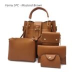 Fanny 5PC - Mustard Brown